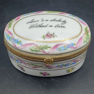 Caja de baratijas de porcelana de colección Tiffany & Co stock privado Le Tallec Francia edición limitada - Imagen 1 de 10