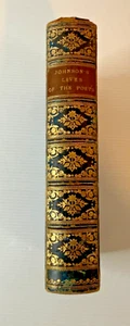 Lives Of The Most Eminent English Poets Samuel Johnson 1870 Antique Fine Binding - Picture 1 of 24