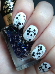 L'Oreal Paris Nail Polish - The Magic Top Coats The Sparklicious 803 - Picture 1 of 7