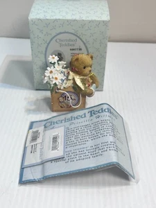 2007 Cherished Teddies Fifteen Years of Memories Anniversary Figurine in Box - Picture 1 of 7