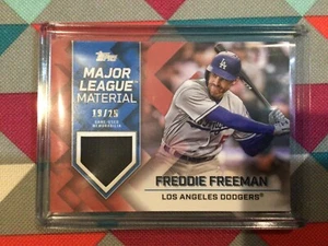 2022 Topps Update Series Major League Material MLM-FF Freddie Freeman 19/25 Red - Picture 1 of 2