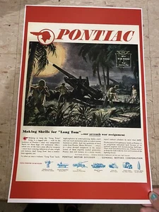 Póster anuncio vintage de Pontiac War Z455 - Imagen 1 de 1