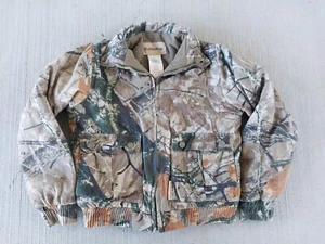 Chaqueta Bomber Juvenil Vintage Outfitters Ridge Fusion Camuflada 3D con Capucha Mediana 8/10 - Imagen 1 de 5