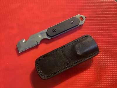 Cuchillo de hoja fija Boker Plus Cop Tool 440C con funda original 11055 ¡Bonito!! Foto 1 de 4