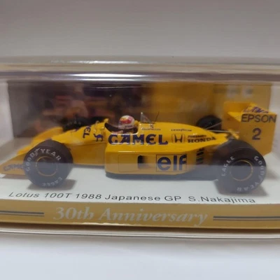 SPARK 1/43 Lotus 100T 1988 Japan GP Satoru Nakajima Diecast Model Car da coll... - Immagine 1 di 4
