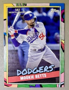 2023 Topps 582 Montgomery Club Mookie Betts #12 Dodgers - Imagen 1 de 2