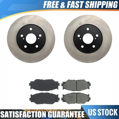 Pastillas de freno delanteras y rotores para Lexus IS250 2007 2010 2012 2013 2014 2015 Foto 1 de 4