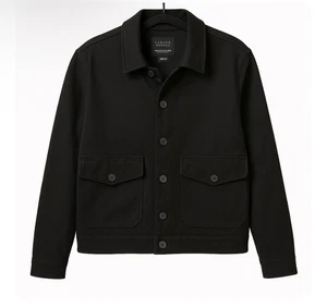 Sanctuary By Anthropologie Black Denim Jacket In Size M EUC - Bild 1 von 4