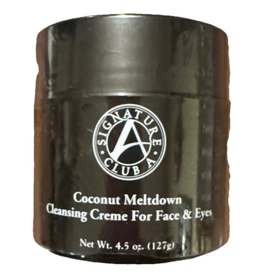 Creme de Limpeza Signature Club A Rapid Transport Infused Coconut Meltdown 4,5 oz - Imagem 1 de 2