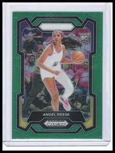 2024 Panini Prizm Draft Picks - Angel Reese - Prizms Green - Foto 1 di 2