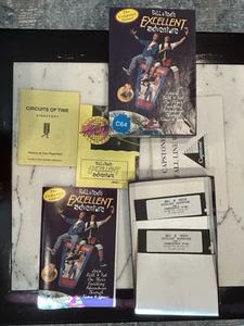 BOITE Commodore 64 Bill et Ted’s Excellente Aventure Super Rare - TESTÉ - Photo 1/3
