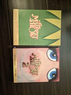 Muppet Show Season 1 & 2 Complete DVD Sets 4-Disc Special Edition Kermit Fozzie" - Image 1 of 2