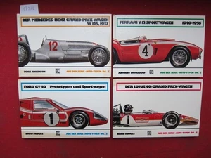4 Bände der Reihe: 1) Der Mercedes-Benz W 125 / 2) Ferrari V12 / 3) Ford GT40 /  - Picture 1 of 1