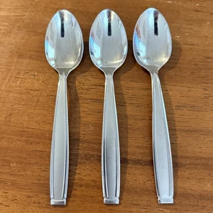 Oneida Satin Shasta Piloti 3er Set Teelöffel - Hergestellt in den USA 6 1/8" - Bild 1 von 6
