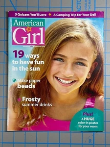 American Girl Magazine June August 2011 Child Children's Book Vintage - Foto 1 di 10