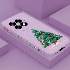 Case For OnePlus 13R 13 12 12R 11R Christmas Tree ShockProof Silicone Soft Cover - Picture 1 of 17