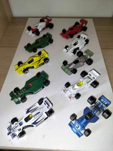 10 macchinine  1/64-1/55 HOT WHEELS/POLISTIL ect  Vintage  FORMULA 1 (lotto 5) - Foto 1 di 1