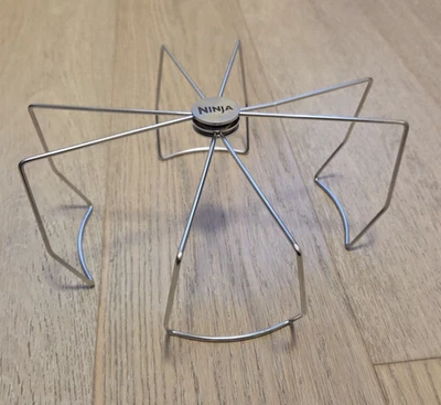 Ninja Foodi Crisping Rack – Vertical Bacon & Tortilla Rack – OEM Stainless Steel - Image 1 of 3