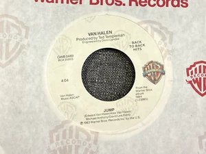 Van Halen Jump / I'll Wait 7" 45 rpm Warner Bros 1983 VG+ - Picture 1 of 2