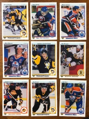 1990-91 Upper Deck Hockey-  U-pick from Star Rookies & HOF - 6 for $1 - Image 1 of 4