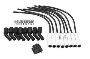 Accel 9060C 8mm Universal Ceramic Boot Spark Plug Wires LS1 LS2 LS3 LS6 LT1 LT4 - Picture 1 of 1