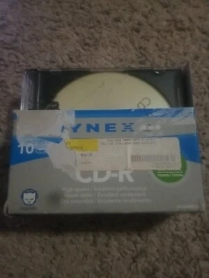 8  Pack Dynex Recordable Compact Disc CD-R DX-CDMR10 Open Box - Image 1 of 3