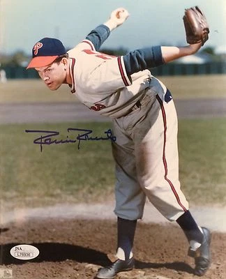 Robin Roberts Philadelphia Philles Autographed 8x10 w/ JSA COA - Image 1 of 3