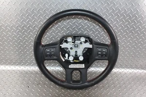 13-18 RAM Rebel Black Leather Red Stitching Steering Wheel Heated OEM Factory OE - Picture 1 of 12