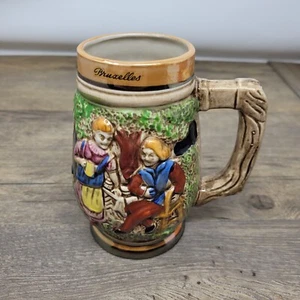 German Oktoberfest 1950s Design 3D Beer Mug From Brussels - Picture 1 of 5