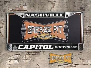 Capitol Chevrolet License Plate Frame Nashvillle - Picture 1 of 3