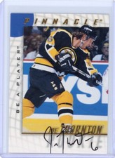 1997-98 Pinnacle Be A Player JOE THORNTON Autograph RC AUTO #232 Bruins