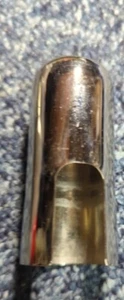 Earlham Sopransaxophon Metall Mundstück Kappe - vernickelt - Bild 1 von 1
