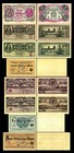 1 Mio - 10 Mrd Mark - Stadtgemeinde Danzig Inflation Ausgabe 1923- Reproduktion 