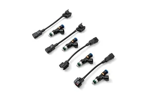 R53 MINI Cooper S JCW GP Genuine Bosch 550cc Fuel Injectors Set of 4 + ADAPTORS - Picture 1 of 1