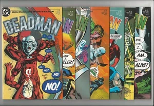 Deadman Complete Set Run 1 2 3 4 5 6 7 NM 1985 DC Prestige Reprints Neal Adams - Picture 1 of 8