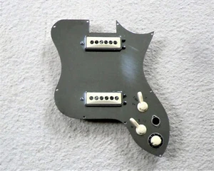 Pickguard pickup vintage Schaller Solidbody 2 P 90 pickup anni 50 cromato - Foto 1 di 9
