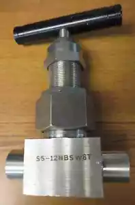 1/2 Weld 316ss Union-Bonnet Needle Valve Whitey Swagelok SS-12NBSW8T - Picture 1 of 3