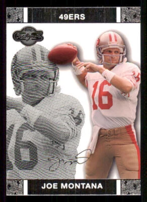 2007 Topps Co-Signers #42 Joe Montana - Image 1 of 2