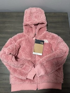 The North Face Kid’s Suave Oso Full-Zip Hoodie Size 5 Shady Rose color - Picture 1 of 3