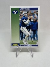 Steve Young 2022 Panini Chronicles Score Draft Picks Card #17 BYU Cougars