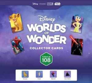 2024 Woolworths Disney Worlds of Wonder Collector Cards 108 Pick You Own set - Picture 1 of 115