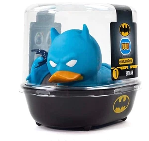 TUBBZ 1a Edizione DC Comics Batman, Figura Anatra Ufficiale Da Collezione JEEP - Foto 1 di 3