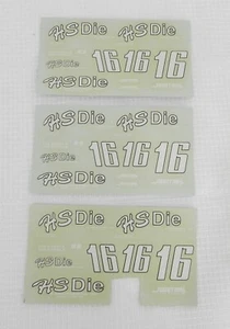 Nascar decals Tim Steele #16 HS Die 3 piece 1:24 - Picture 1 of 8