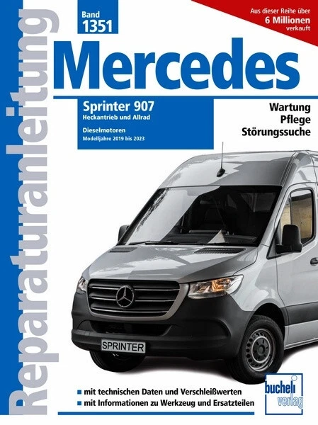 REPARATURANLEITUNG Mercedes Sprinter 907 Reparatur/BUCH Handbuch Wartung NEU - Bild 1 von 1