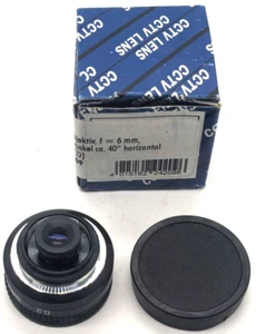 CCTV LENS  CM06 , C-Mount-Objektiv NEW OVP - Bild 1 von 3