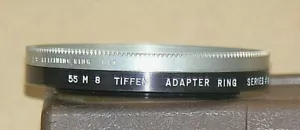 Tiffen 55 M 8 Series 8 Lens Adapter with a Retaining Ring - Picture 1 of 1