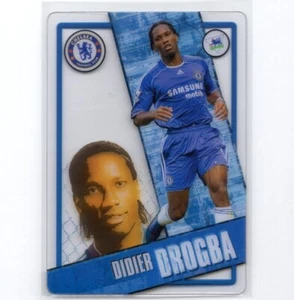 DIDIER DROGBA 2006-07 Topps I-Card Soccer Acetate Card CHELSEA #30 PSA - Picture 1 of 2