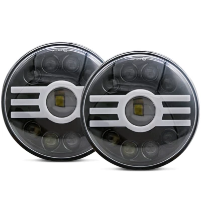 Pair 7" LED Headlights fit for Chevrolet C10 Pickup 1962 1963 1964 1965-1980 - Image 1 of 4