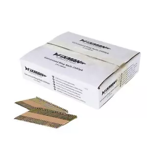 34 Grad flach gewickelte verzinkte Coilnägel für Nagelpistole. 2,9 x 50 mm - 90 mm - Bild 1 von 22
