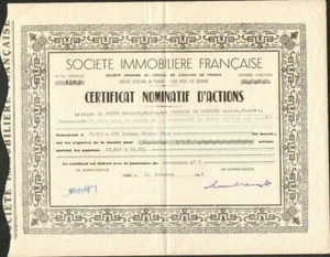 FRANZÖSISCHE IMMOBILIENGESELLSCHAFT (TUNESIEN) (F) - Bild 1 von 1